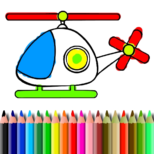 BTS Helicopter Coloring