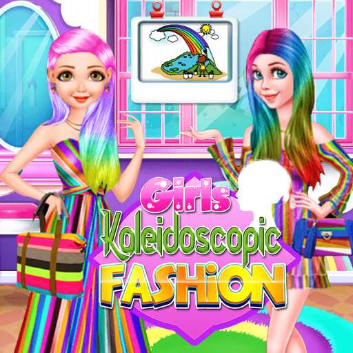 Girls Kaleidoscopic Fashion